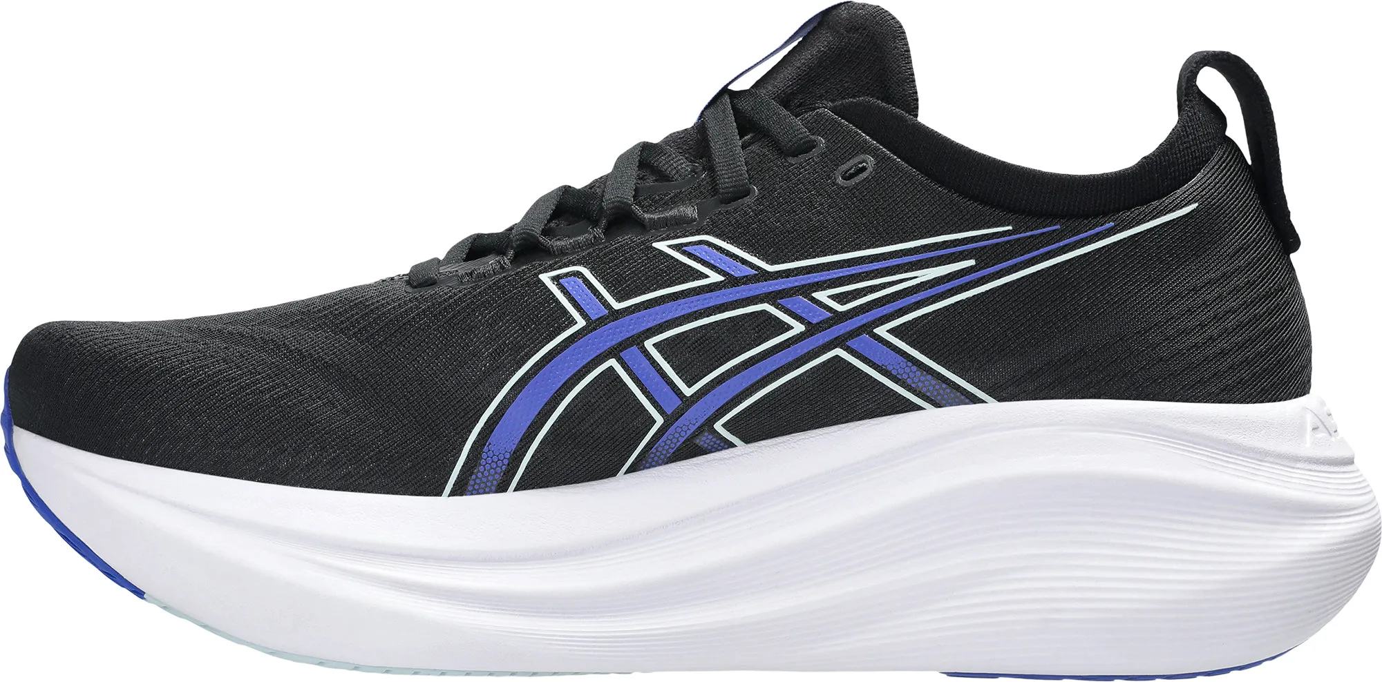 Asics Gel Nimbus 27 Mens Running Shoes - Black Easy Run Transit Style