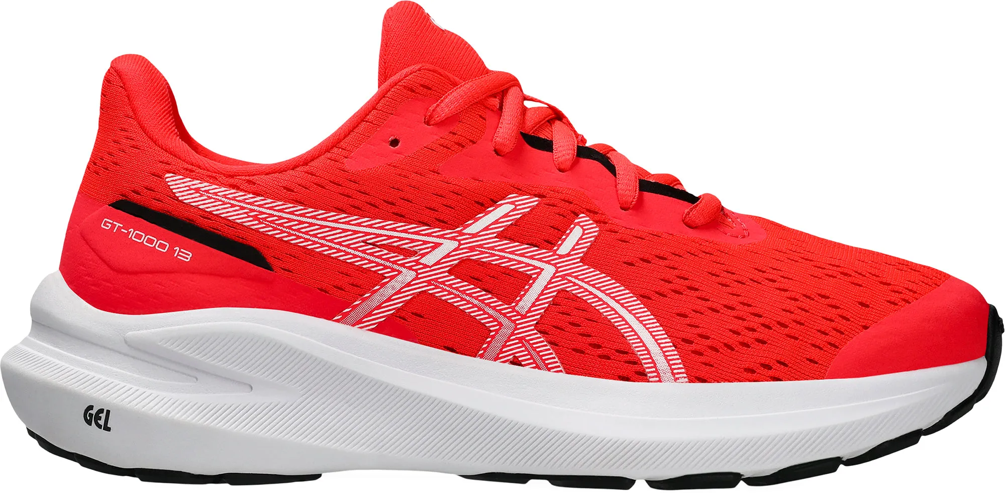 All   Terrain Asics GT 1000 13 GS Junior Running Shoes - Red