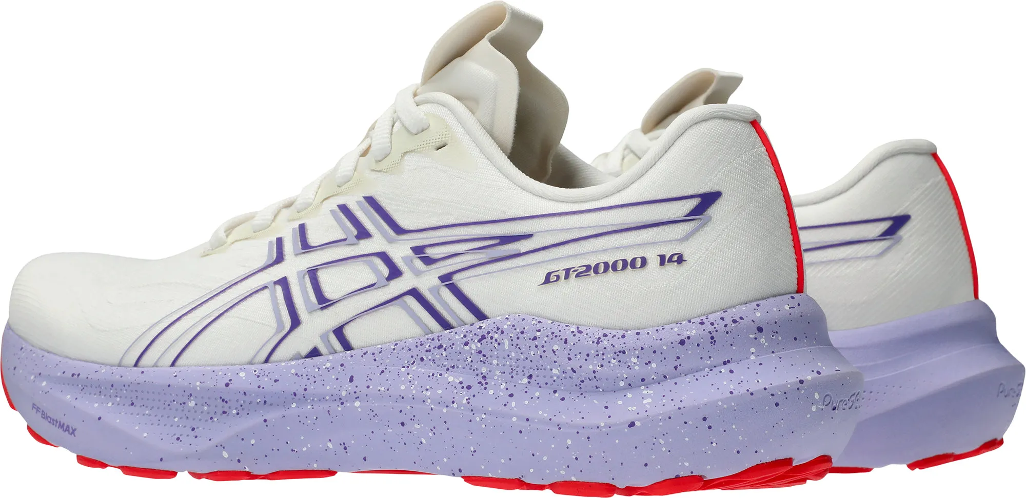 Road grip Zip Up Style Asics GT 2000 14 Tokyo Womens Running Shoes - Cream