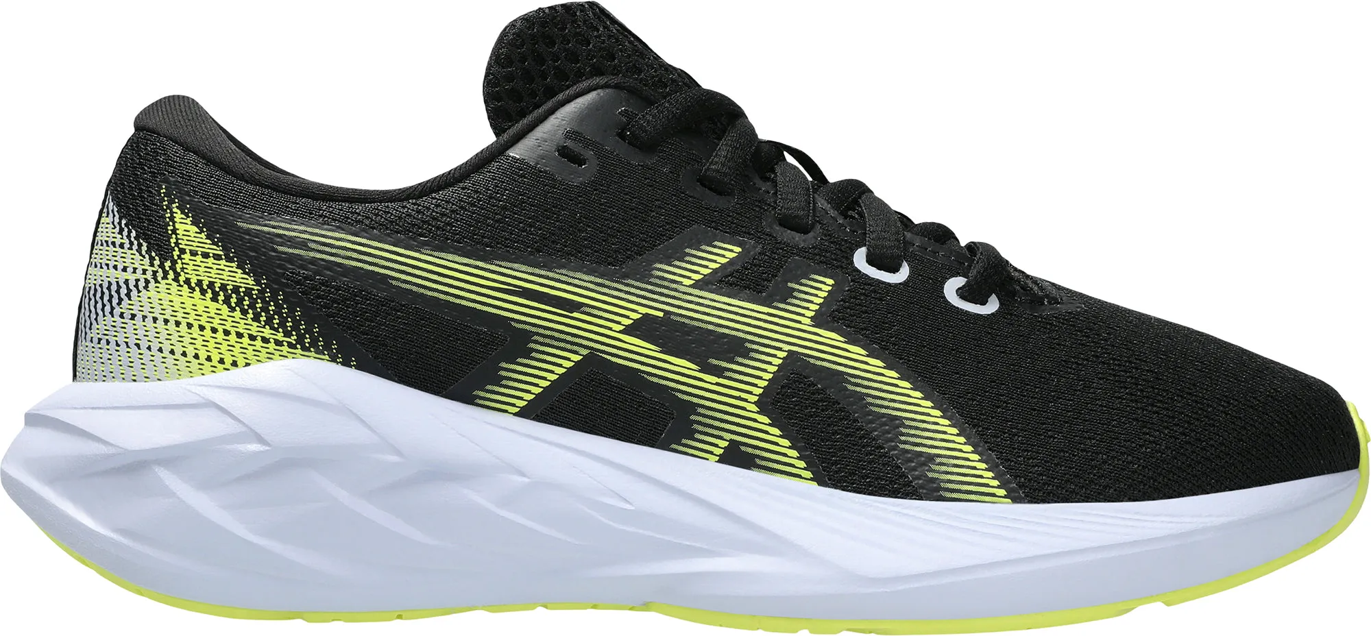 Asics NovaBlast 5 GS Junior Running Shoes - Black High Cushion