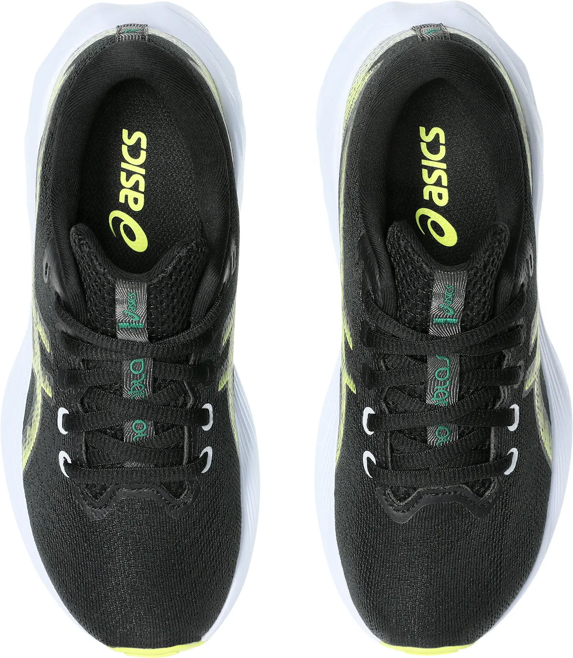Tension Balanced Upper Asics NovaBlast 5 GS Junior Running Shoes - Black