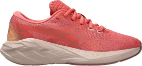 Asics NovaBlast 5 GS Junior Running Shoes - Pink Impact Dispersing Design Modern Flair