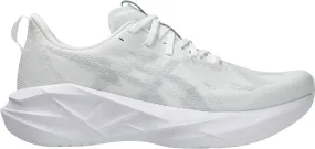 Asics NovaBlast 5 Mens Running Shoes - White Flat Comfort Midfoot Lock System