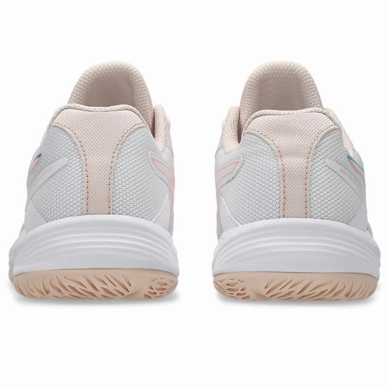 Durable Traction Pattern ASICS Netburner Ballistic 4 GS Kids Netball Shoes