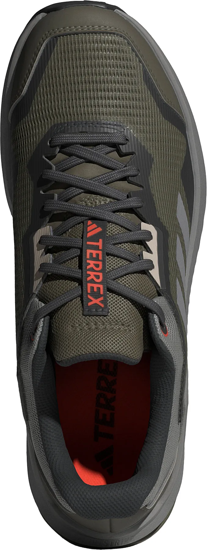 Molded Midsole Tech adidas Terrex Trail Rider Mens Trail Running Shoes - Green