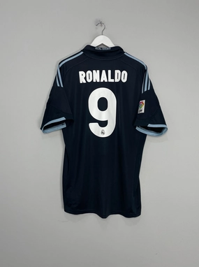 Quick Pull Movement Ready 2009/10 REAL MADRID RONALDO #9 AWAY SHIRT (XL) ADIDAS