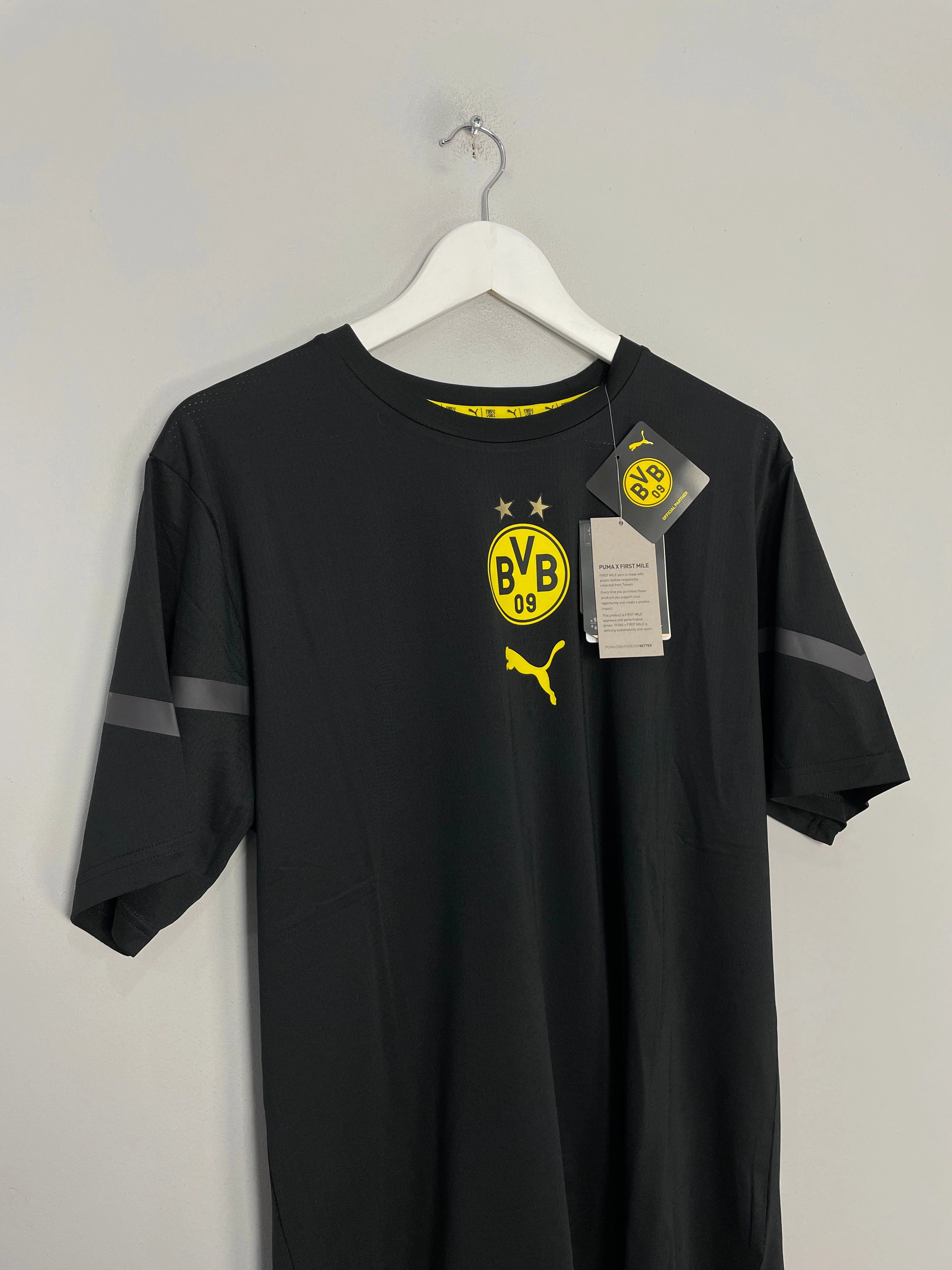 Non Restrictive Silhouette 2021/22 Dortmund *BNWT* Pre-match Shirt (Multiple Sizes) Puma