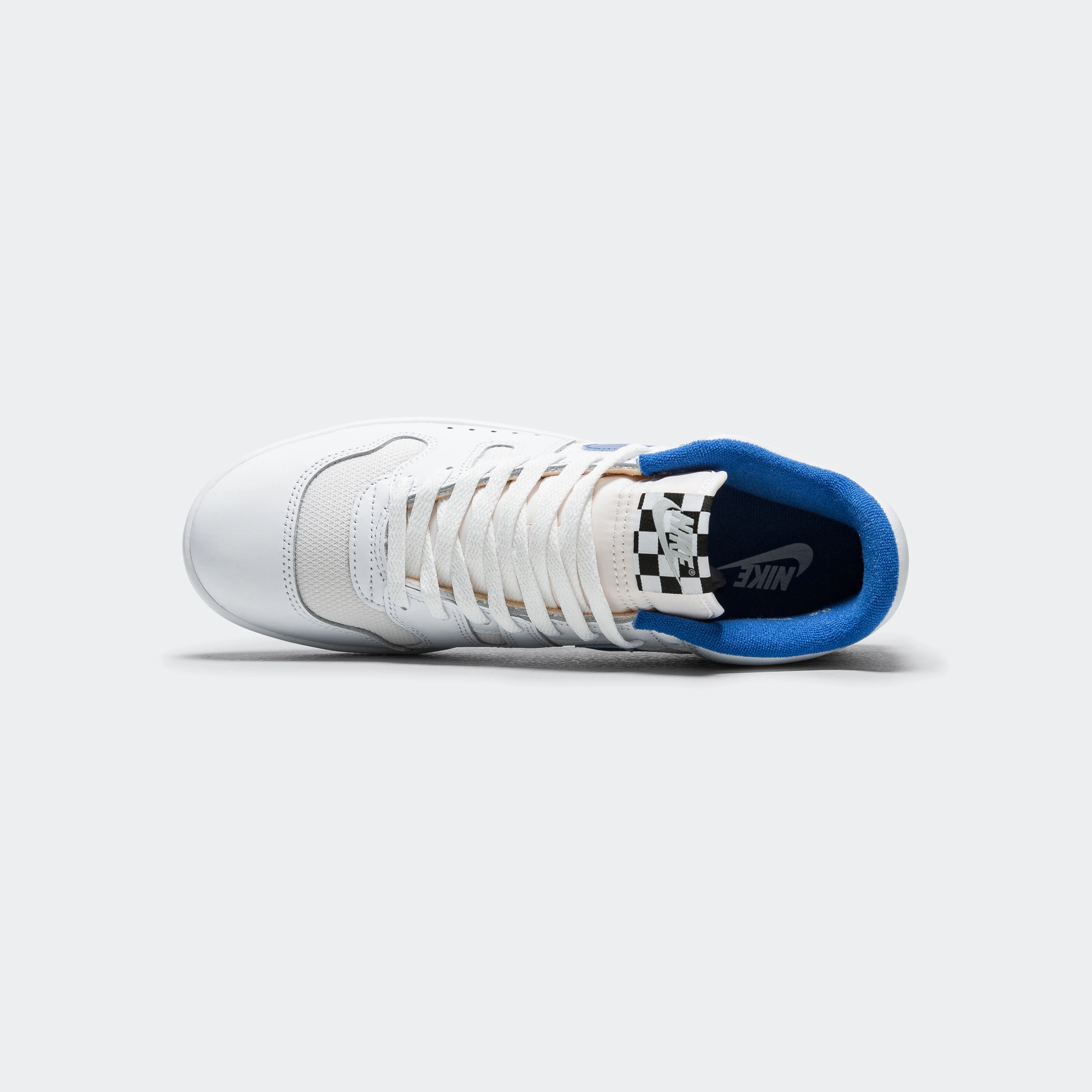 Attack - White/Game Royal-Pure Platinum-Black Shock absorption Anti Friction Lining