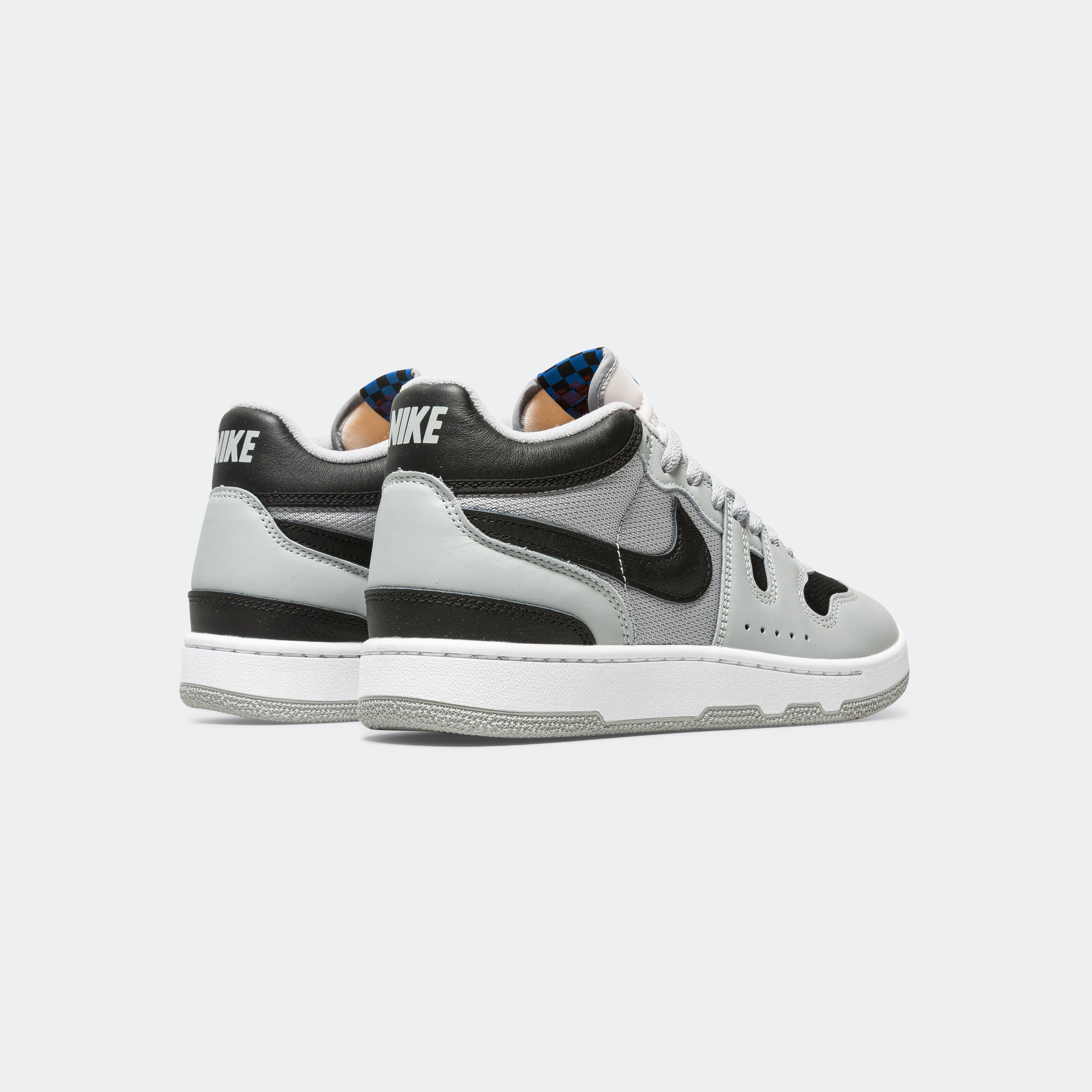 Attack QS SP - Lt Smoke Grey/Black-White Textured Upper Dynamic Fit Lacing