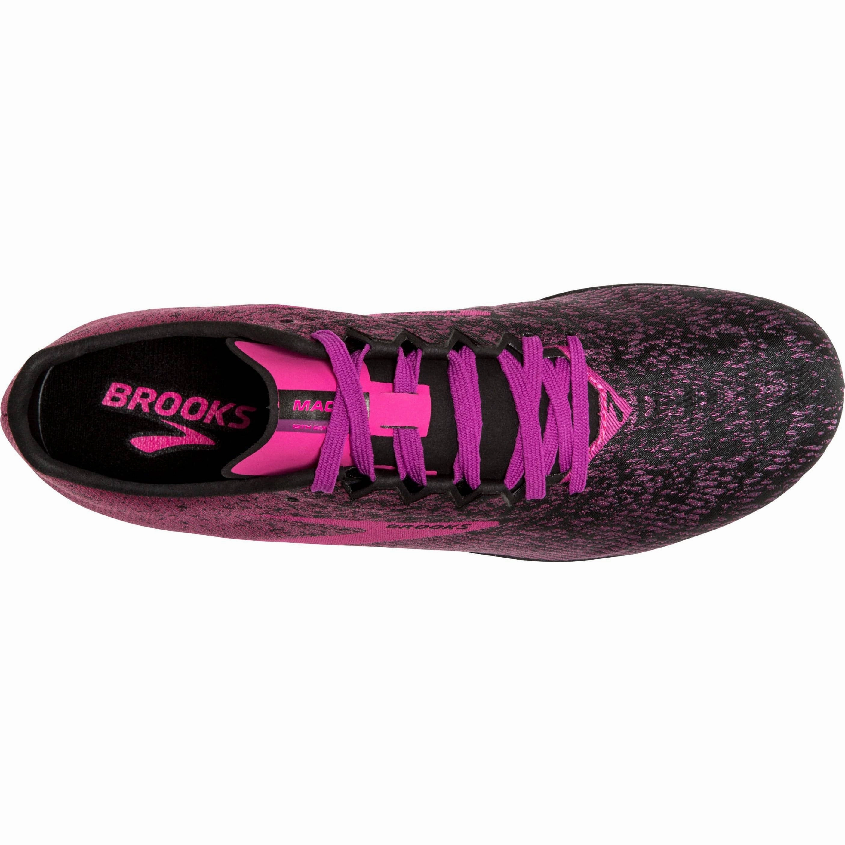 Passing Accuracy Firm Grip Brooks Mach 19 Spikeless Womens Cross Country Spikes - Pink