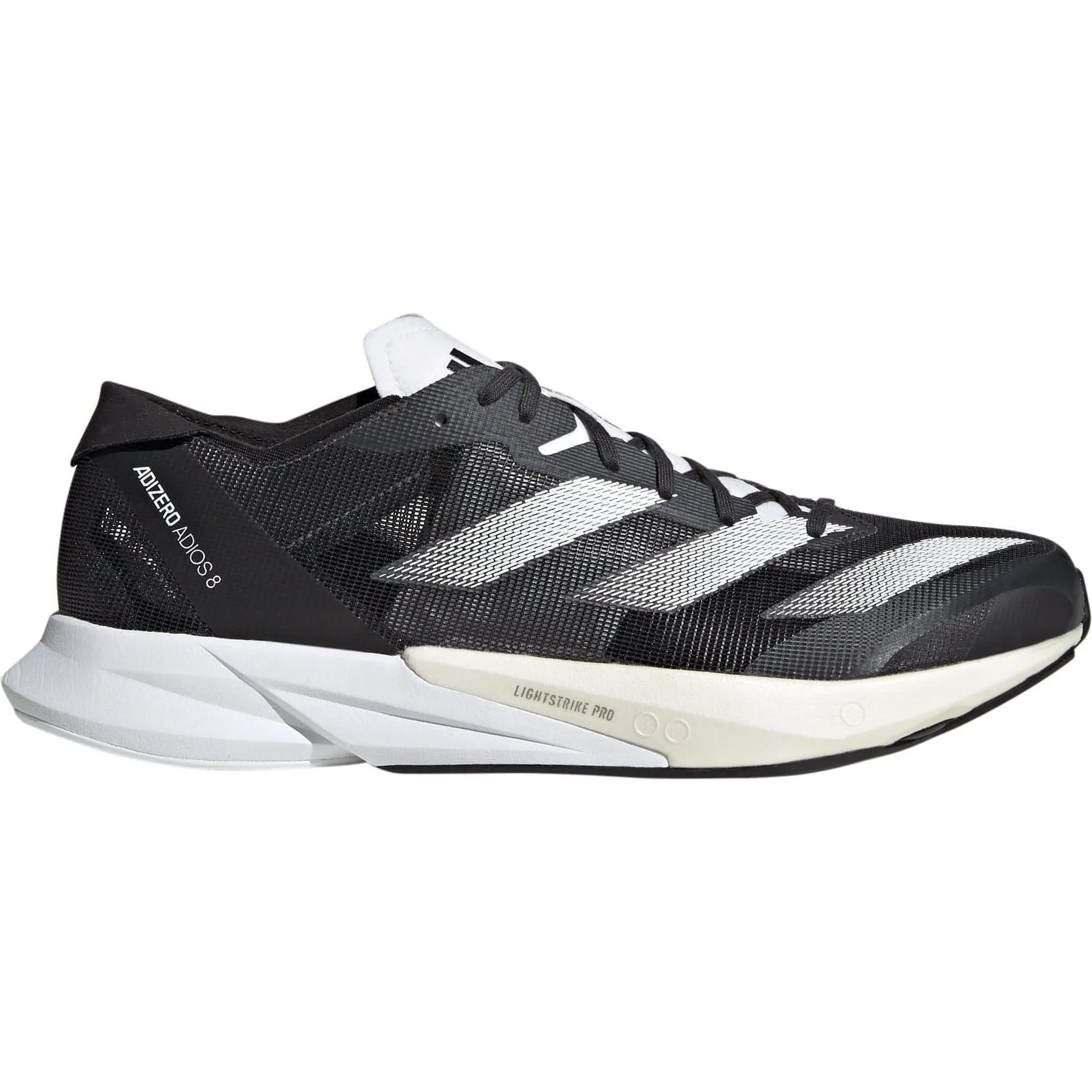 Vibrant Style Day To Night adidas Adizero Adios 8 Mens Running Shoes - Black