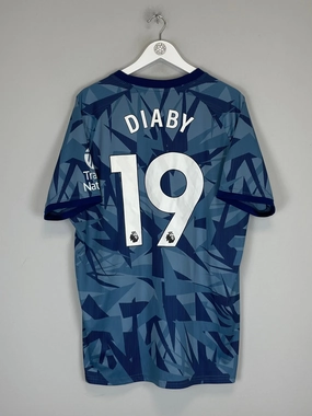 2023/24 ASTON VILLA DIABY #19 THIRD SHIRT (XXL) CASTORE Raglan Sleeve Design
