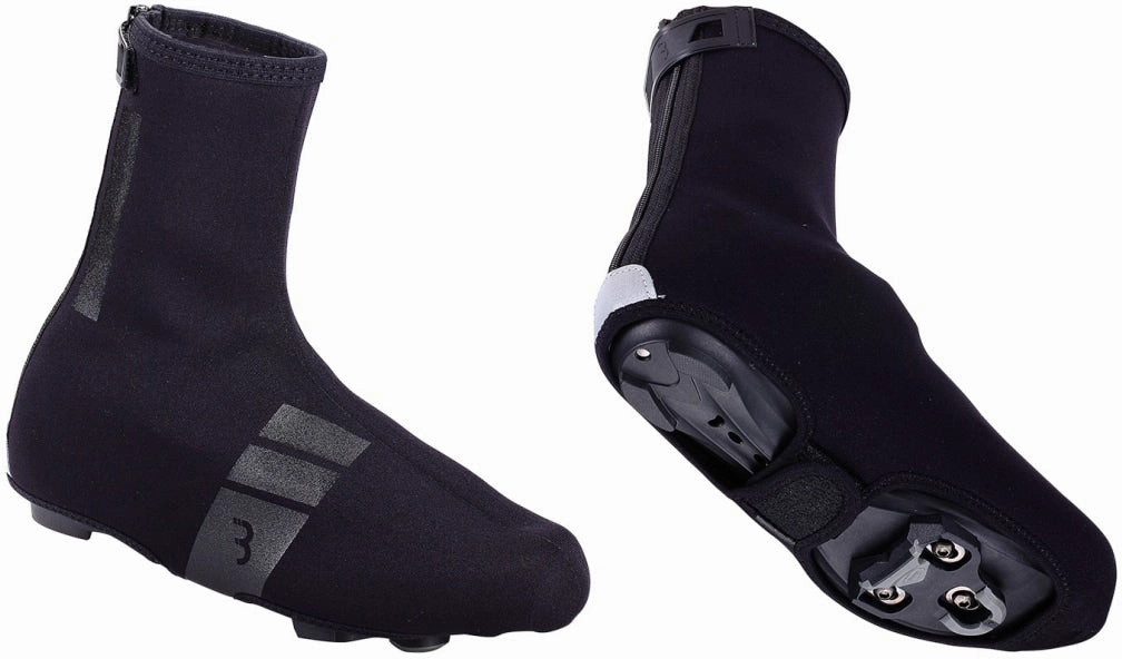 Moon Glow Soft Walk BBB HeavyDuty OSS Cycling Overshoes - Black