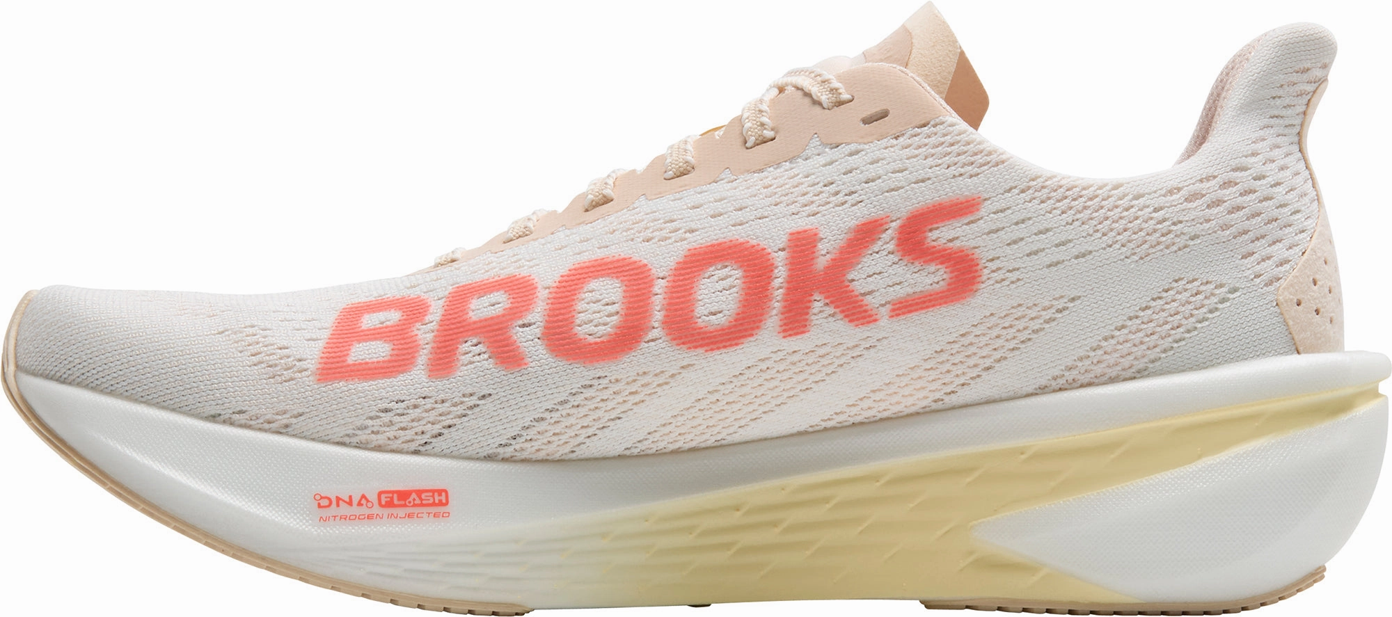 Brooks Hyperion 2 Womens Running Shoes - White Breathability Enhanced Impact Diffusion Technology