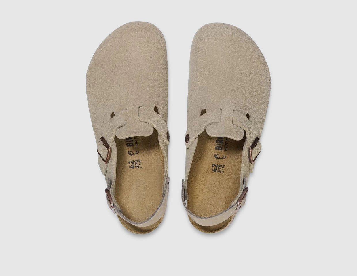 Birkenstock Women's Tokio / Taupe Suede Soft Band