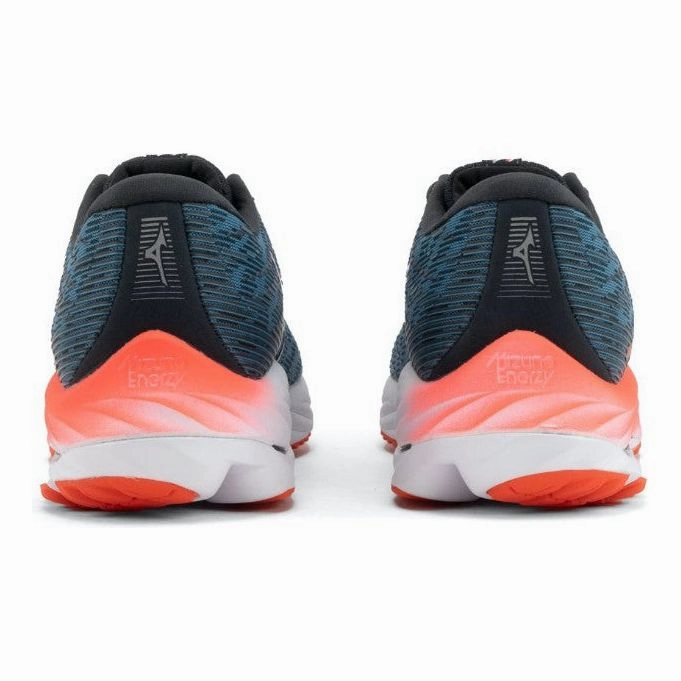 Mizuno Wave Rider 26 Mens Running Shoes - Blue Quick Pace