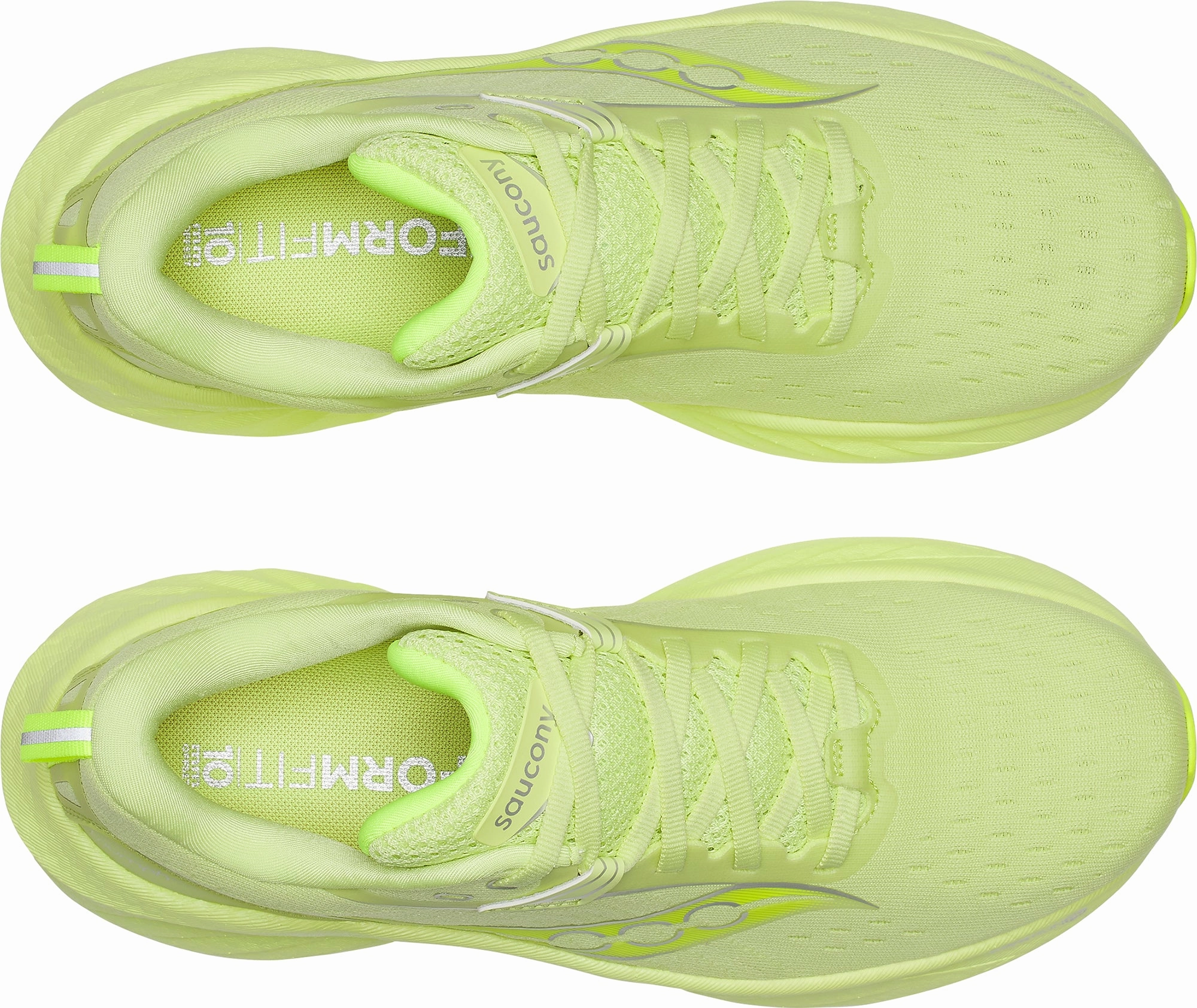 Saucony Triumph 22 Womens Running Shoes - Yellow shape fit