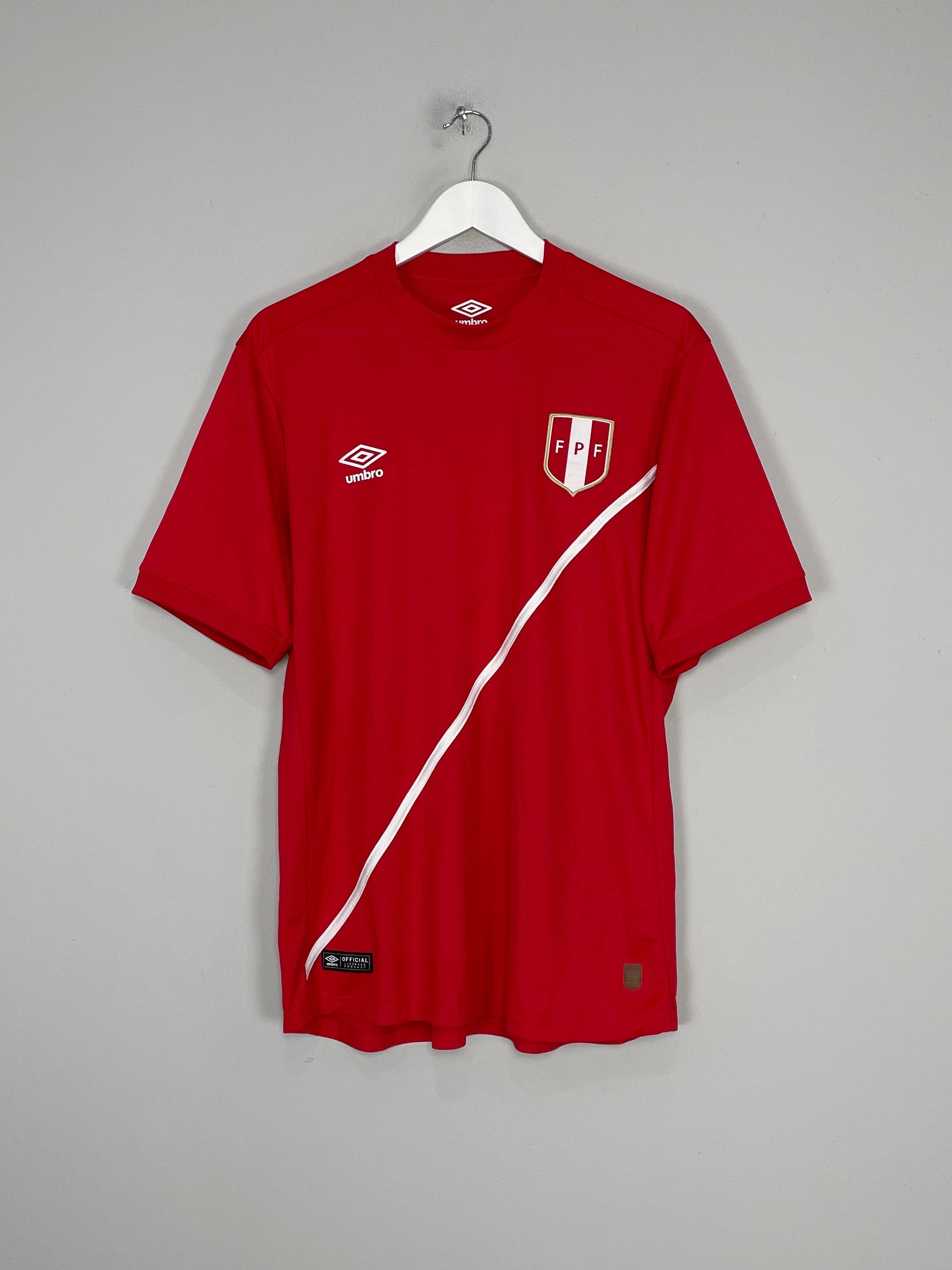 2017/18 PERU AWAY SHIRT (XL) UMBRO Breathable Gear