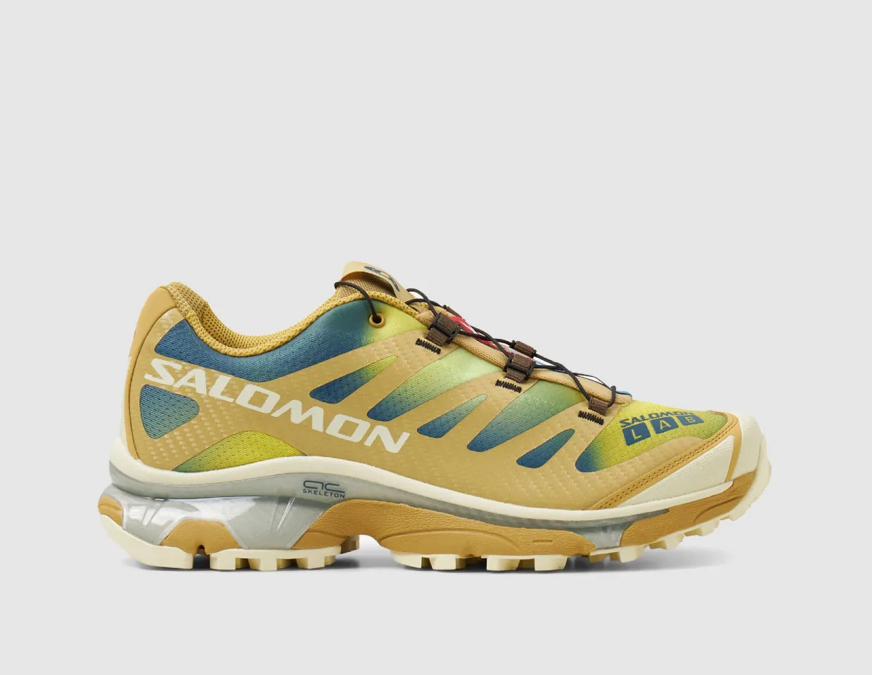 Salomon Advanced XT-4 OG Aurora Borealis Southern Moss / Transparent Yellow - Deep Dive Odor Control Insoles