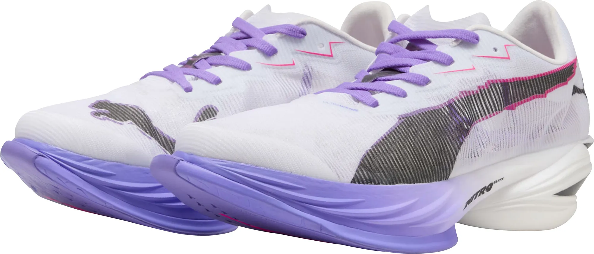 Puma Fast-R Nitro Elite 3 Womens Running Shoes - White Flexible Design