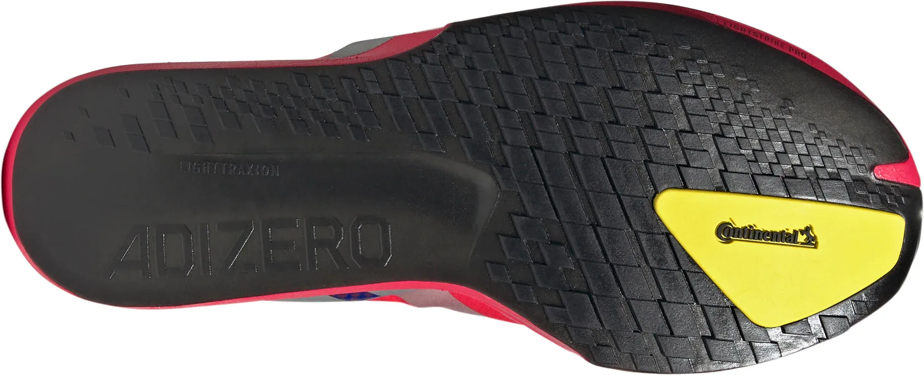 adidas Adizero Adios 9 Mens Running Shoes - Red foldable