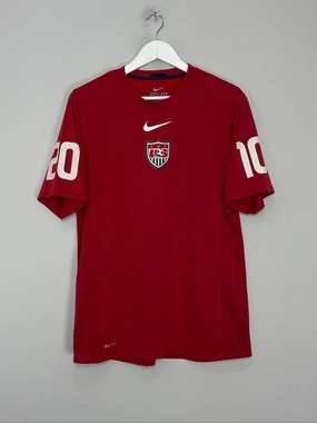 Core Comfort Unisex Design 2010 USA PRE-MATCH SHIRT (L) NIKE