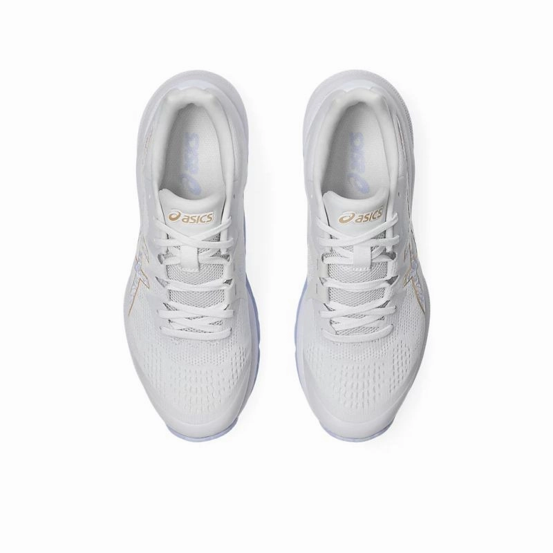 brand - reputation toe - box roomy shoes ASICS Netburner Shield FF Womens Netball Shoes