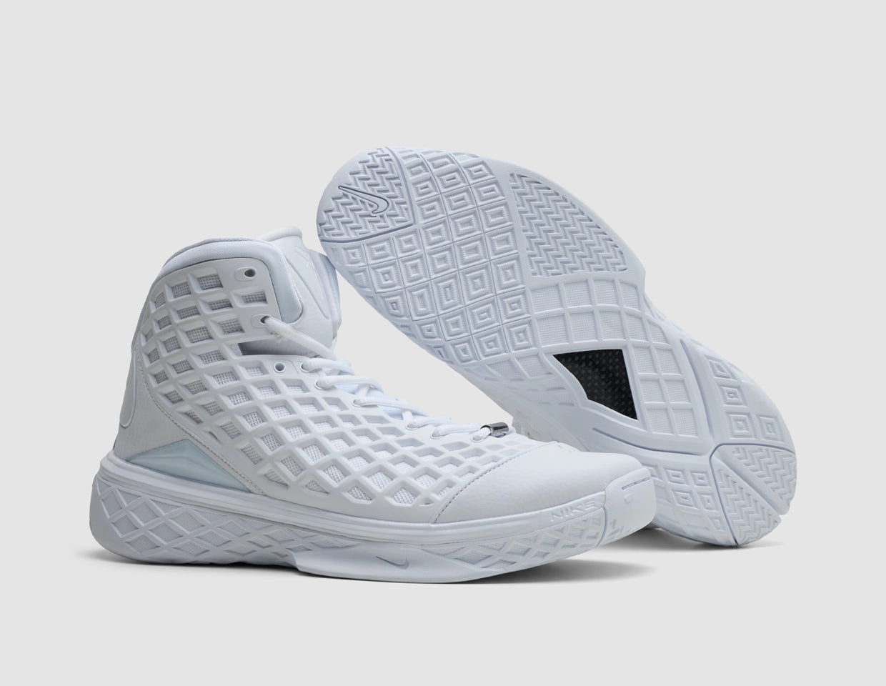 3D Cushion Pods comfortable socks Nike Kobe III Protro White / White - White