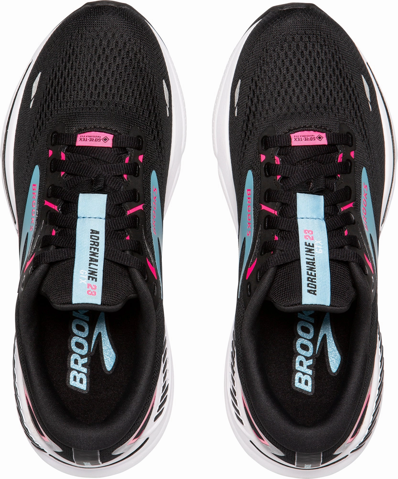 Brooks Adrenaline GTS 23 GORE-TEX Womens Running Shoes - Black Go Mode Thermo Regulating Lining