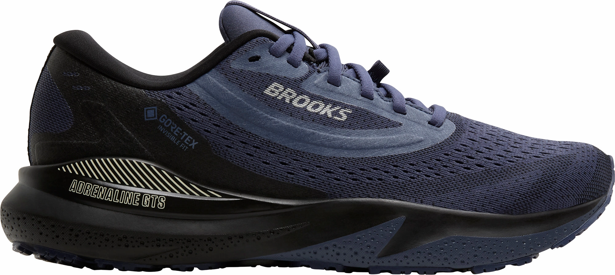 Brooks Adrenaline GTS 24 GORE-TEX Womens Running Shoes - Blue Balanced Control Comfort