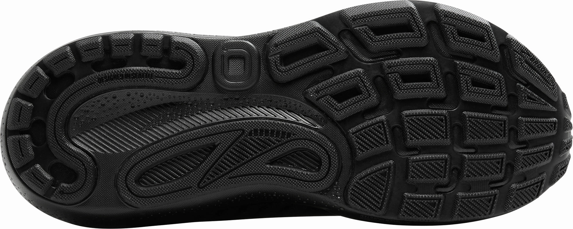 Brooks Adrenaline GTS 24 WIDE FIT Mens Running Shoes - Black Support Zone