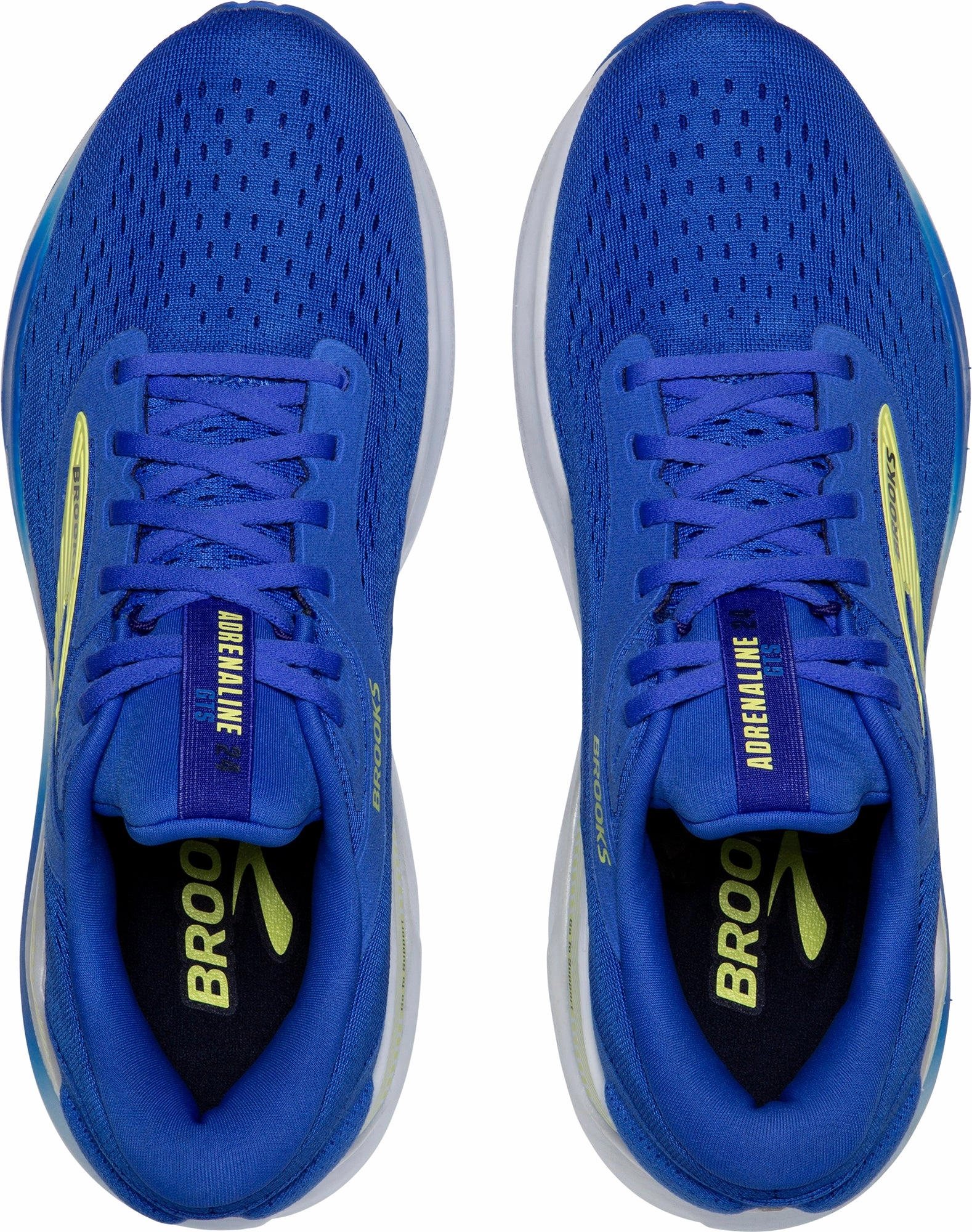 Ergonomic Last Shape Any Season Brooks Adrenaline GTS 24 WIDE FIT Mens Running Shoes - Blue