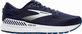 Functional Day Track Support Brooks Beast GTS 24 WIDE FIT Mens Running Shoes - Navy
