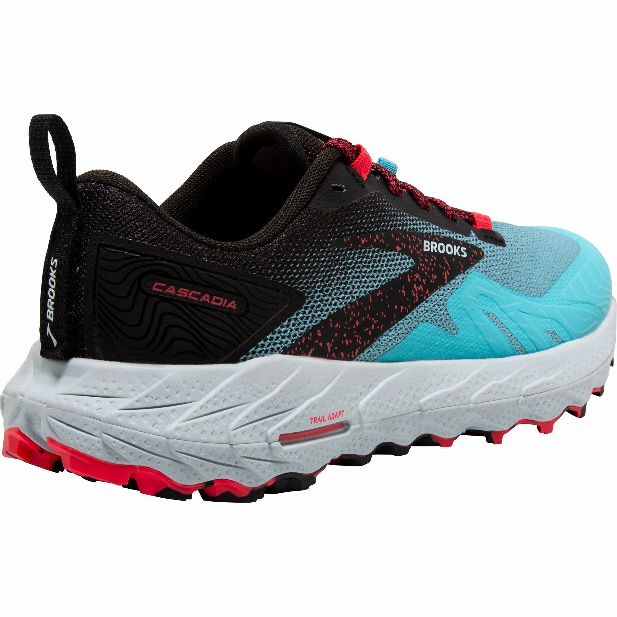 Brooks Cascadia 17 Womens Trail Running Shoes - Blue Classic Base