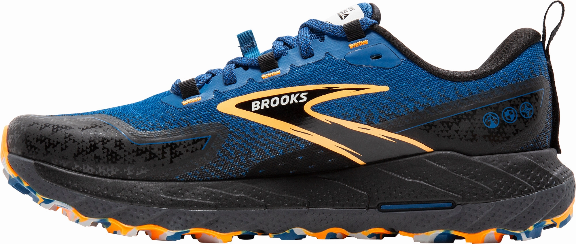 Brooks Cascadia 18 Mens Trail Running Shoes - Blue Good elasticity