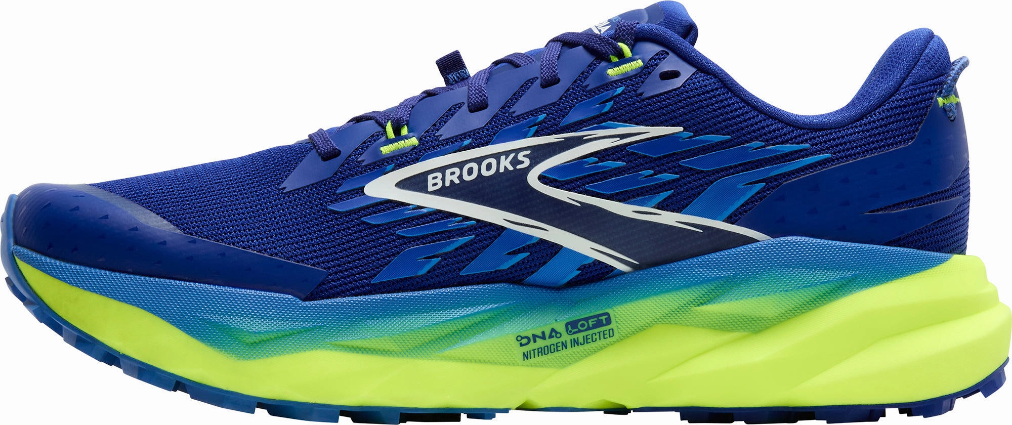 Secure Design Light Bounce Brooks Cascadia 19 Mens Trail Running Shoes - Blue