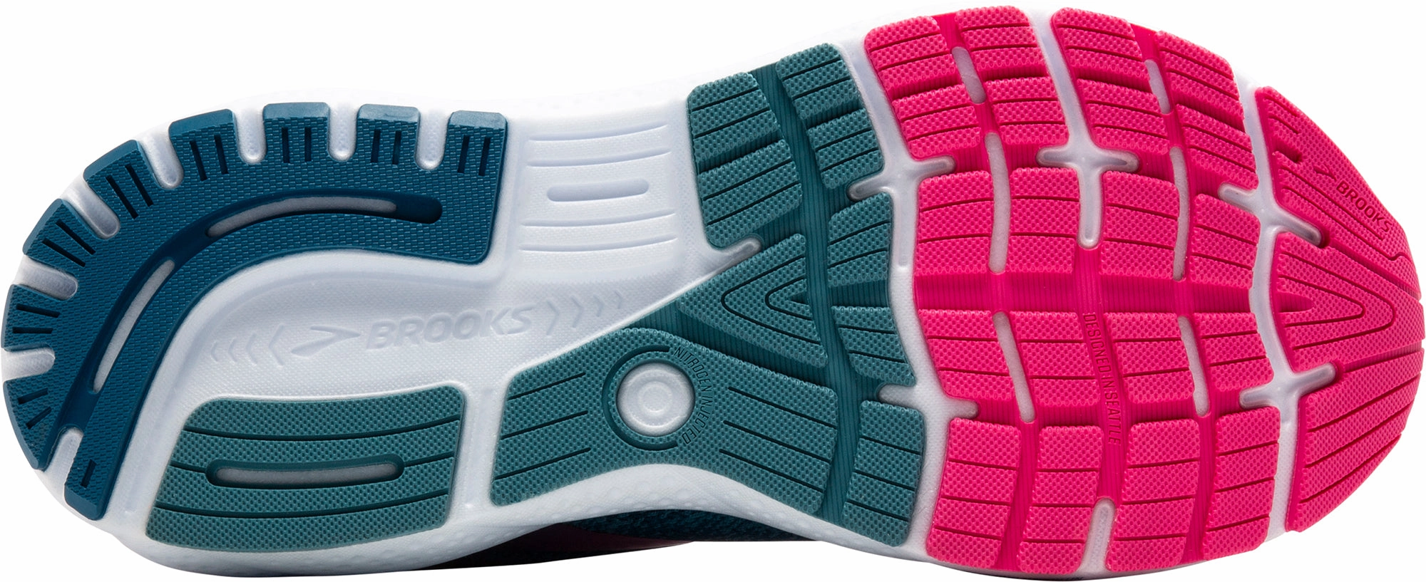 Thermoregulating Brooks Ghost 16 GORE-TEX Womens Running Shoes - Blue