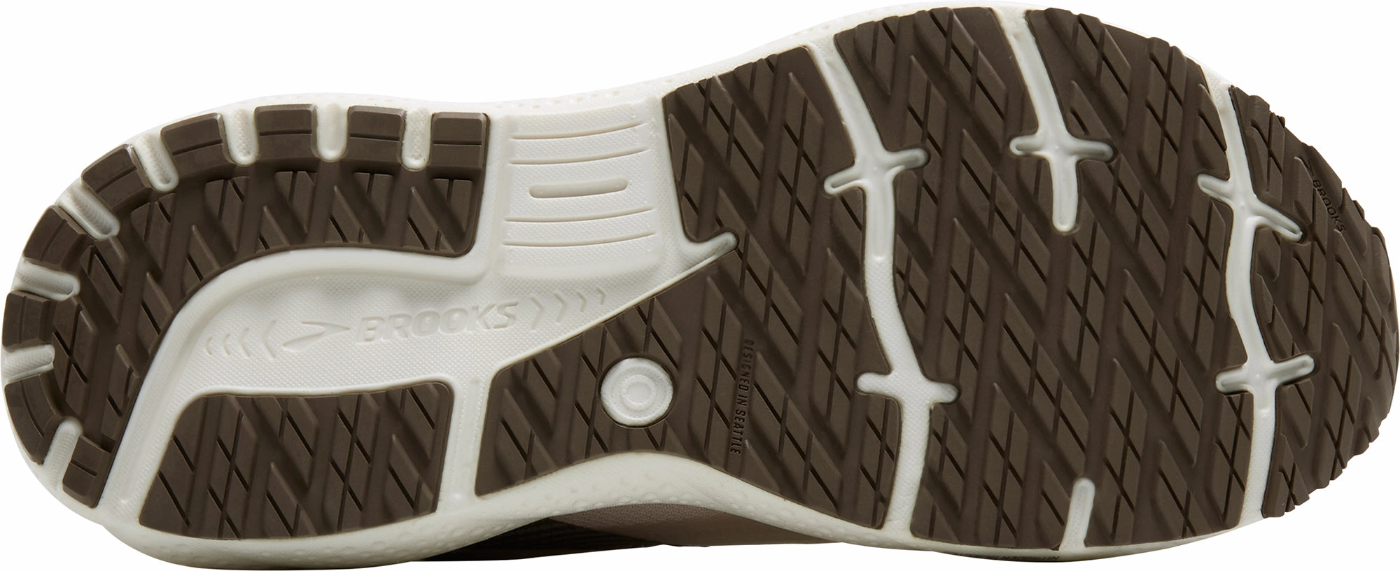 Brooks Ghost 16 Weatherized Womens Running Shoes - Cream Dynamic Lacing