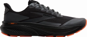 Bold Grip Support Sole Brooks Ghost 17 Mens Running Shoes - Black