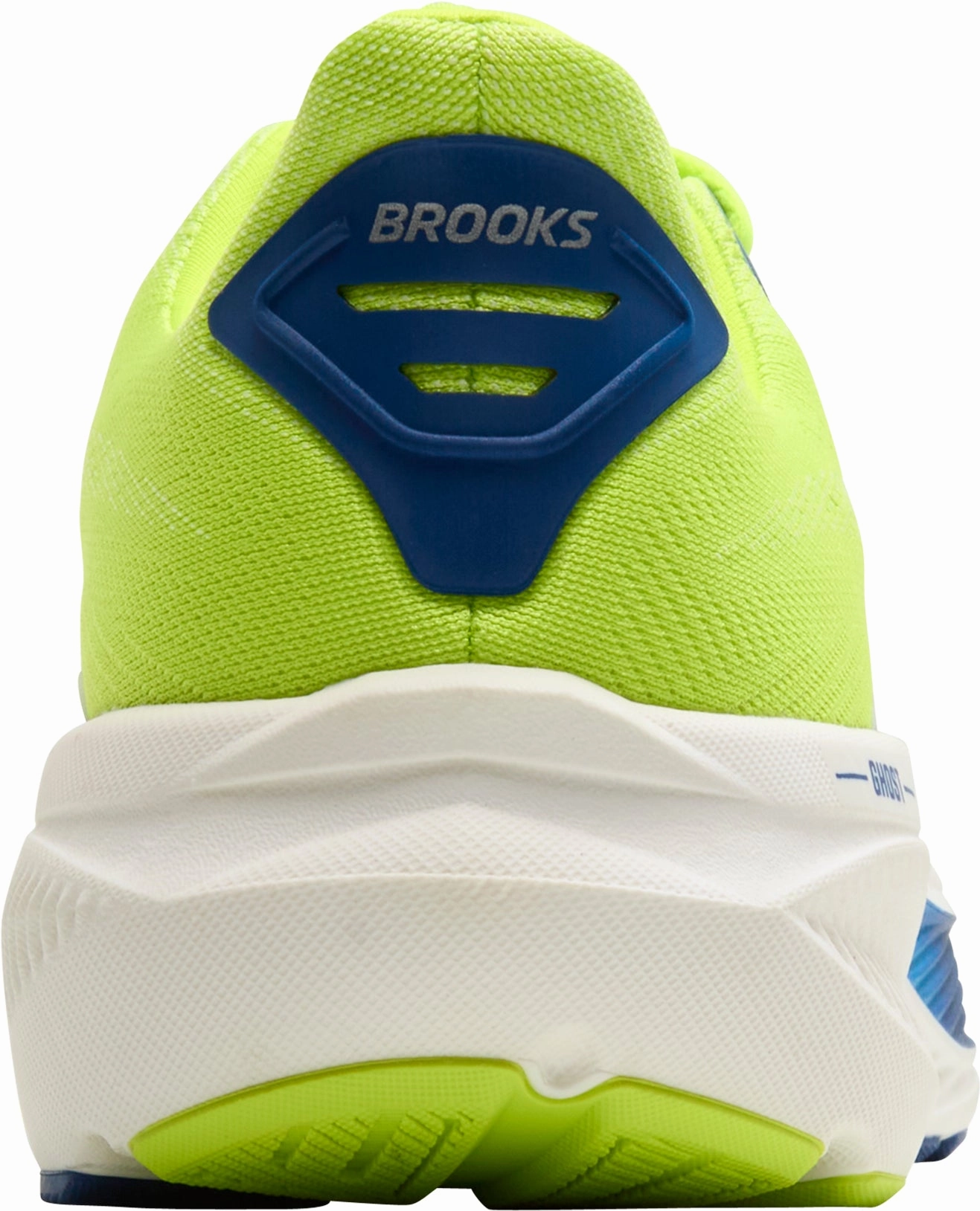 Breathable Knit Uppers Brooks Ghost 17 Mens Running Shoes - Green