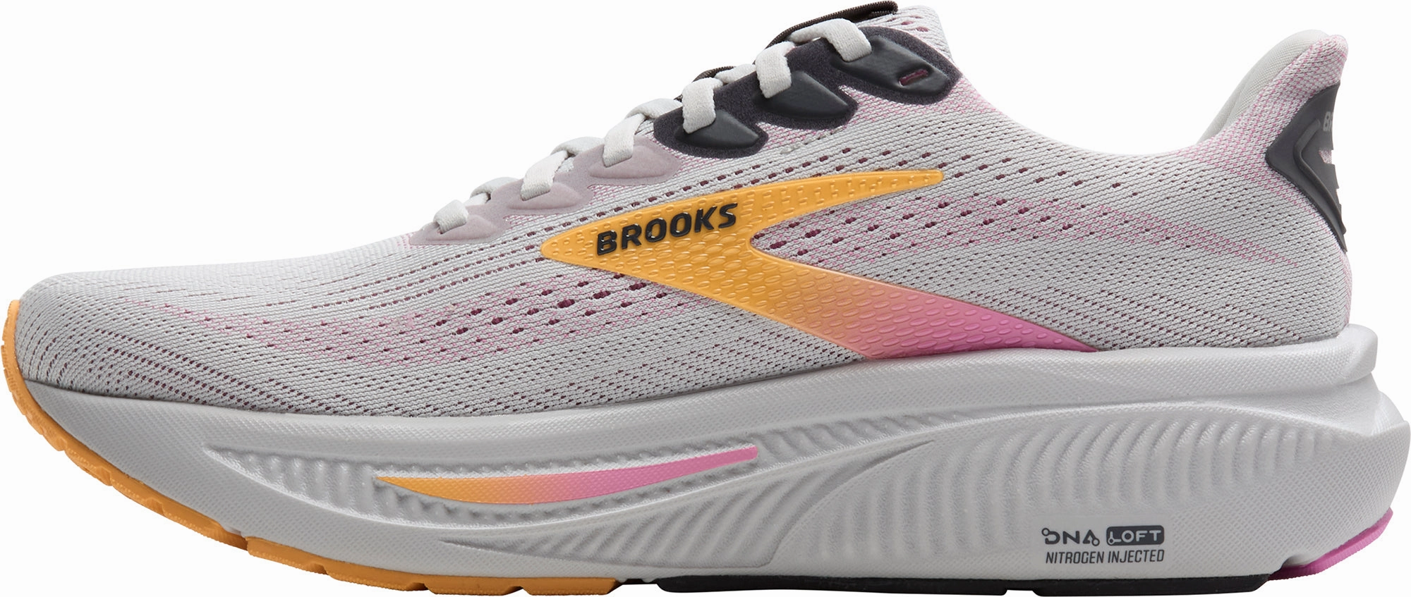 Brooks Ghost 17 Womens Running Shoes - Grey Energy Return Cushioning