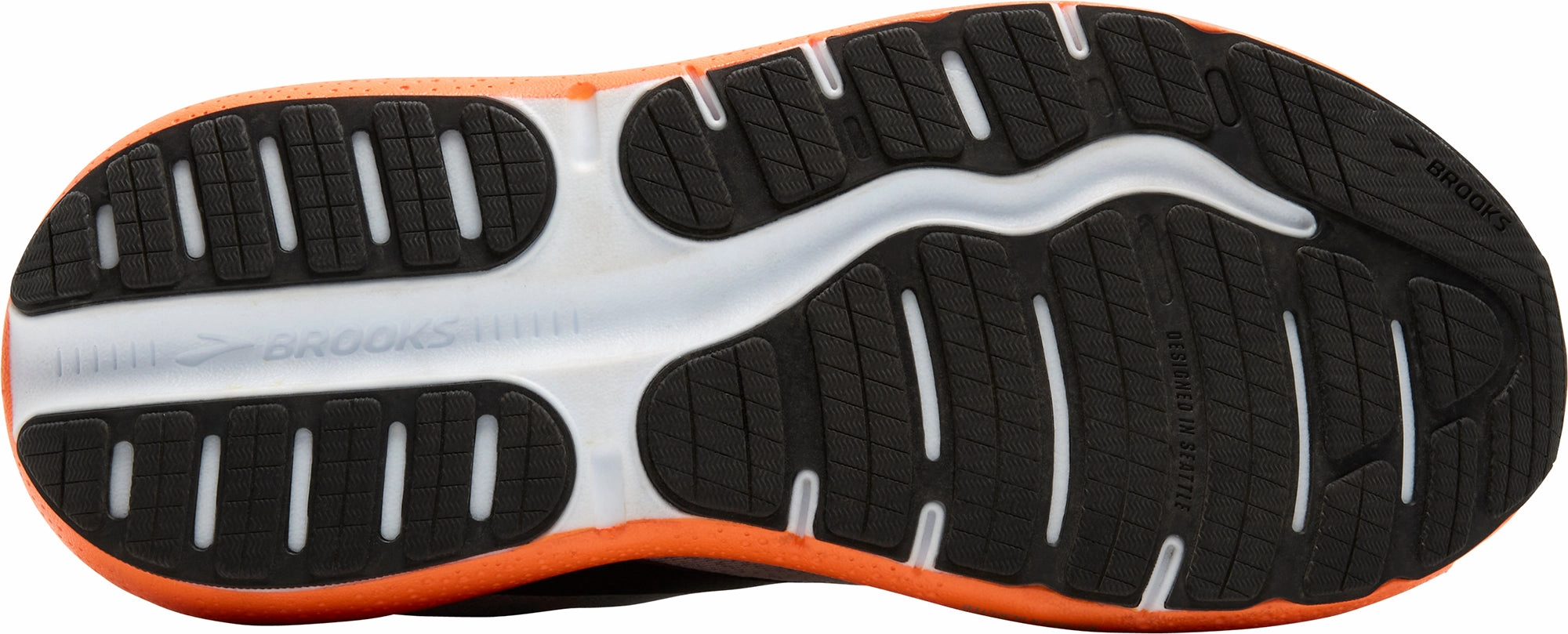 Brooks Ghost Max 2 Mens Running Shoes - Grey Breathable Weave