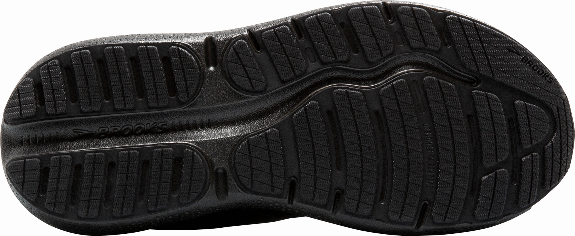 Brooks Ghost Max 2 WIDE FIT (2E) Womens Running Shoes - Black Active Choice Chill Mode