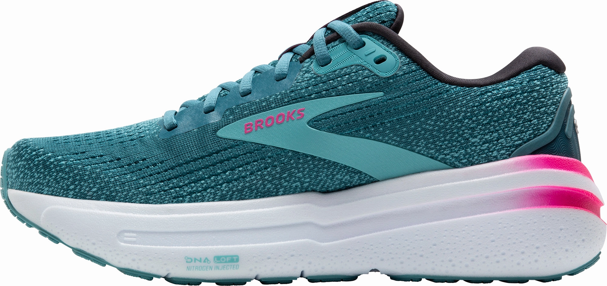 Ethylene Vinyl Acetate Smooth Performance Brooks Ghost Max 2 WIDE FIT Womens Running Shoes - Blue