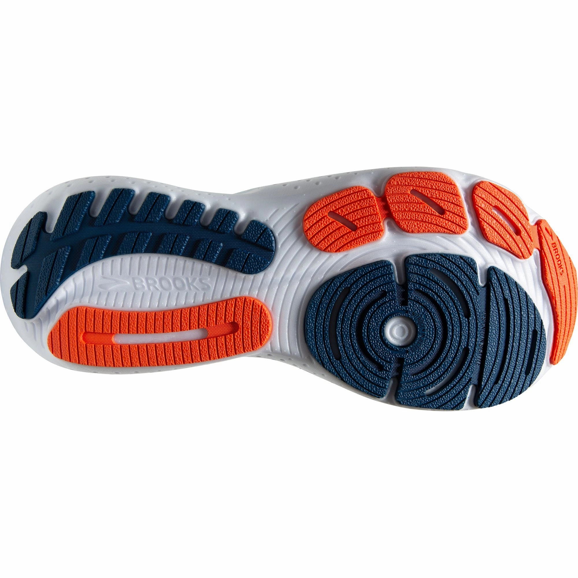 Brooks Glycerin 21 WIDE FIT Mens Running Shoes - Blue Retro-inspired silhouette