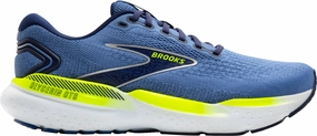 Brooks Glycerin GTS 21 Mens Running Shoes - Blue Retro Styling Boosted style