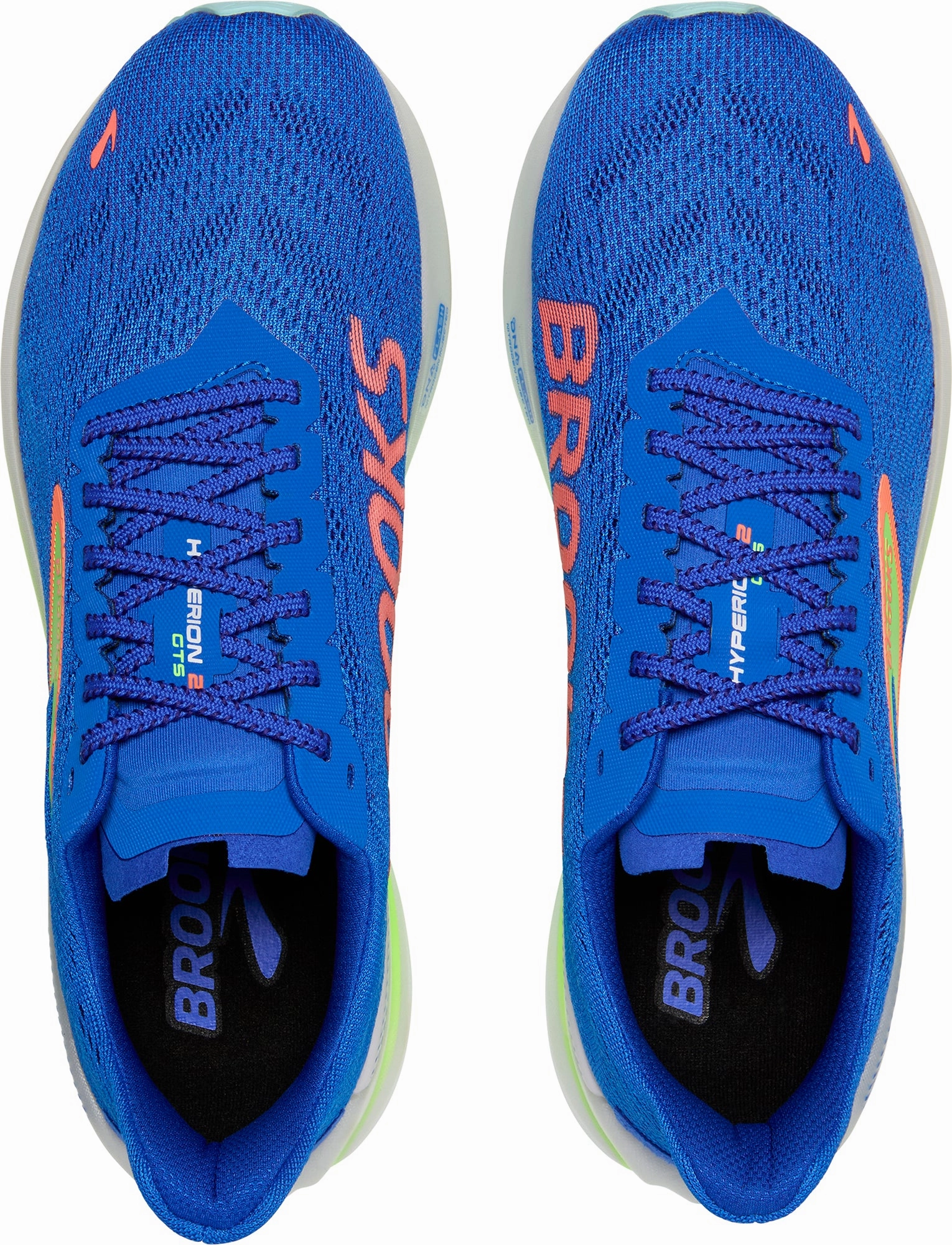 Brooks Hyperion GTS 2 Mens Running Shoes - Blue Light Fabric Seamless Toe Box