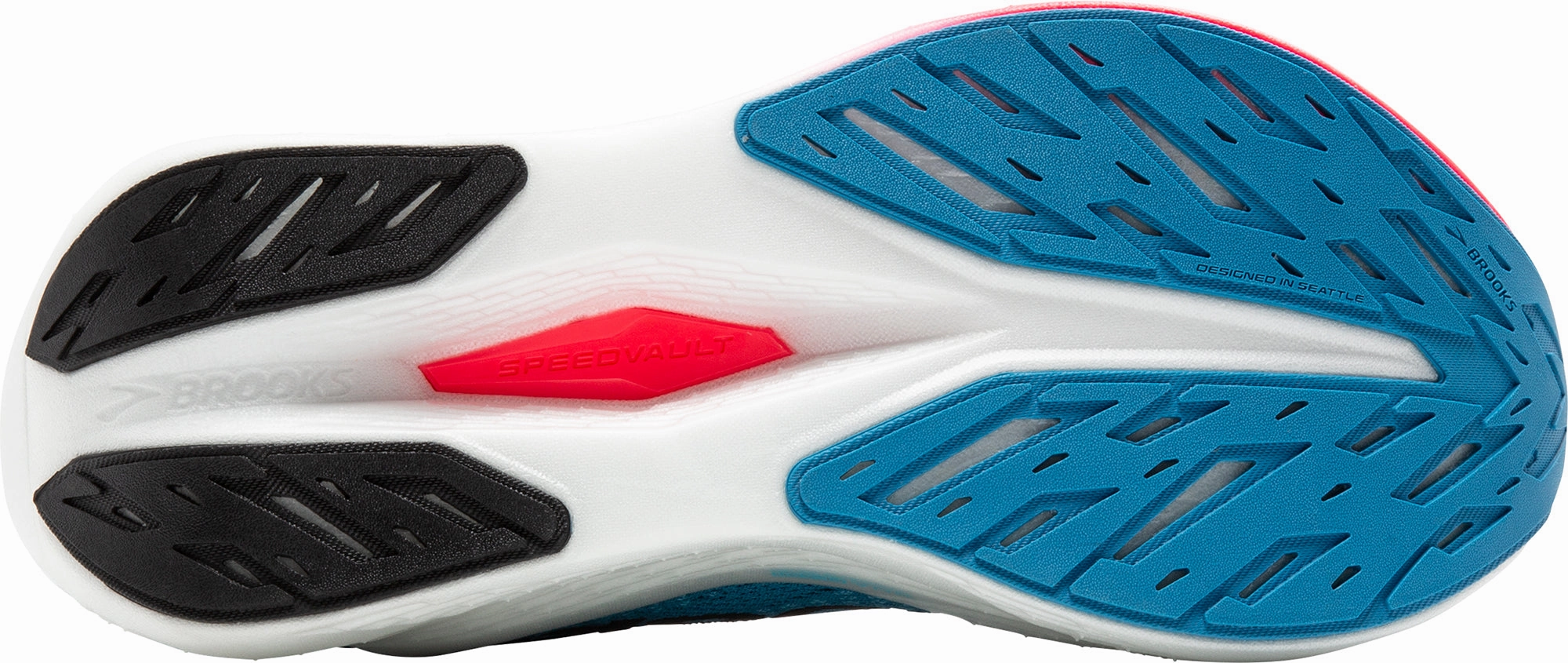 Brooks Hyperion Max 2 Womens Running Shoes - Blue Micro Perforated Vamp Slip-resistant look