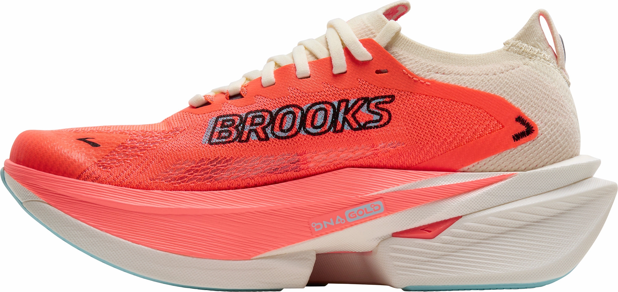 Brooks Hyperion Max 3 Womens Running Shoes - Orange Wide Footbed Sports Class