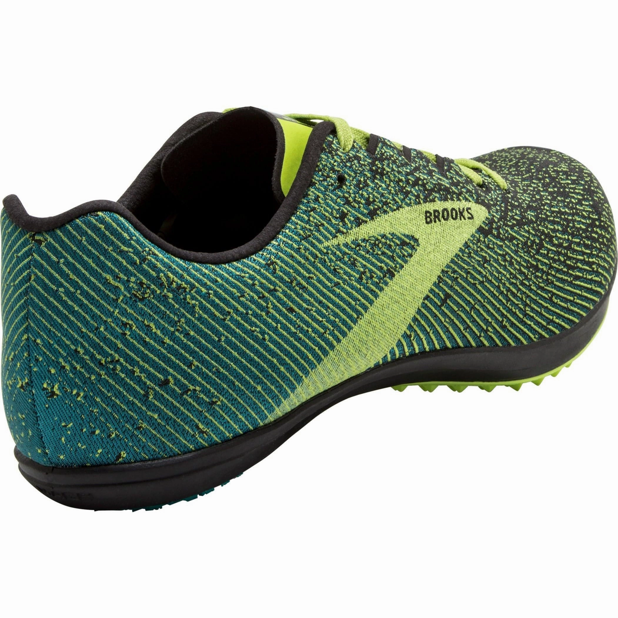 Brooks Mach 19 Spikeless Cross Country Spikes - Green Maximum Agility